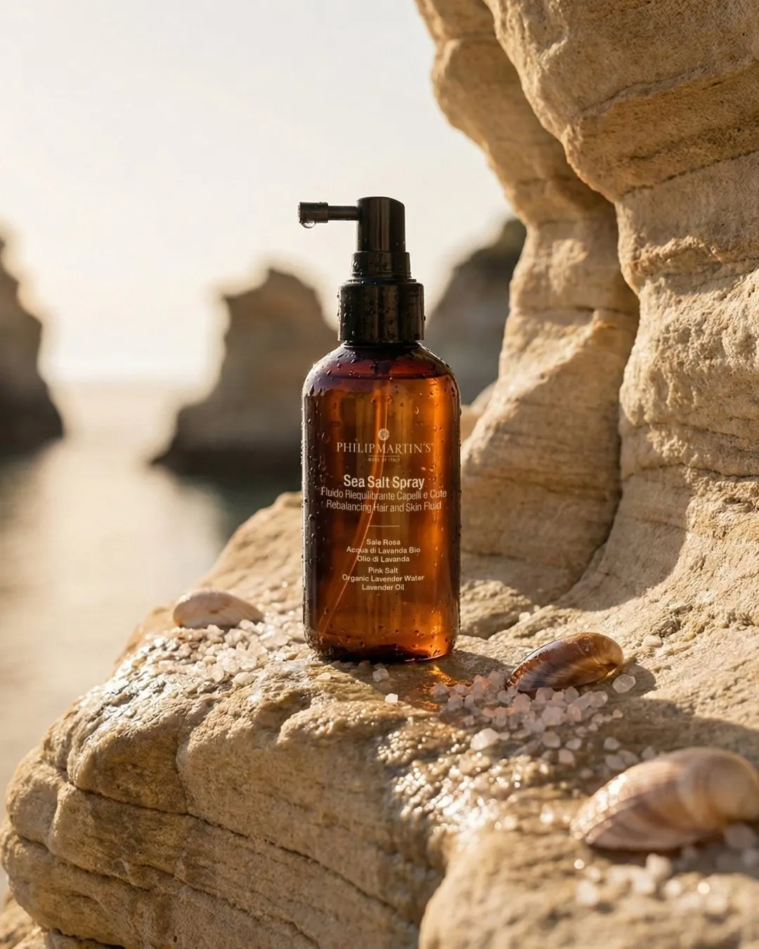 Philip Martin's Sea Salt Spray — bioorganická kosmetika z Itálie